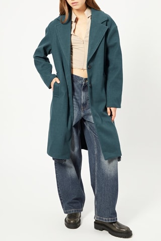 Manteau long - Vert foncé