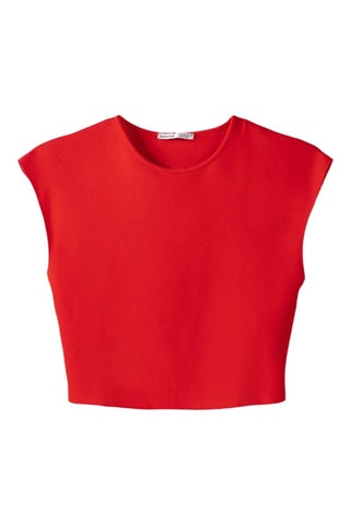 Crop top - Rouge
