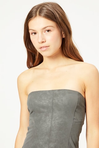 Robe bustier - Gris