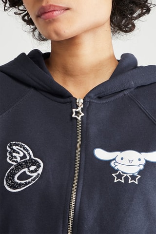 Sweat à capuche - Bleu marine