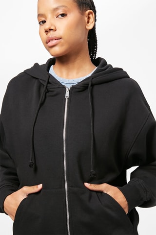 Sweat oversize à capuche - Noir