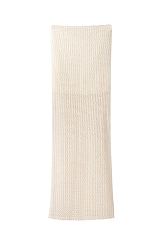 Jupe midi - Blanc