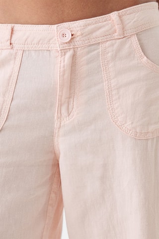 Pantalon en lin - Rose