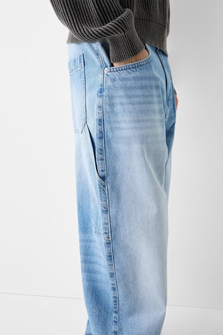 Jean wide legs - Bleu