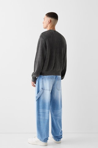 Jean wide legs - Bleu
