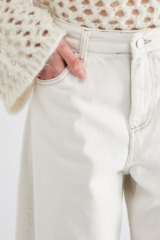 Pantalon wide legs - Blanc
