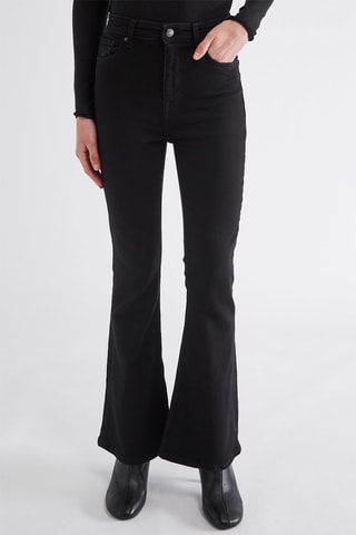 Pantalon flare - Noir