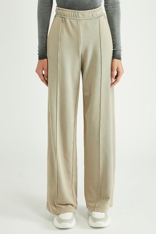 Pantalon wide legs - Beige
