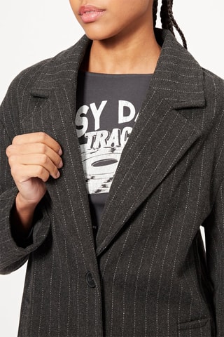 Manteau - Anthracite et écru