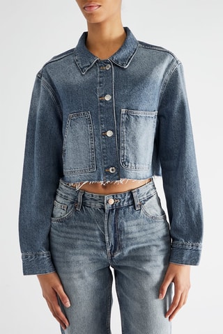 Veste en jean - Bleu