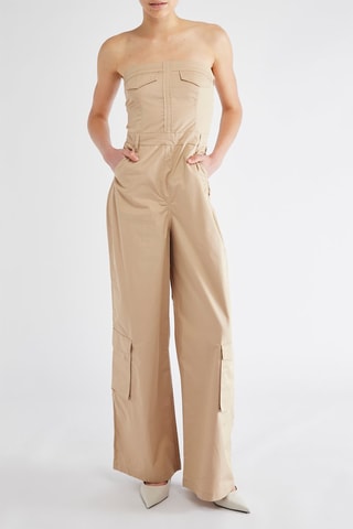 Combinaison bustier - Beige