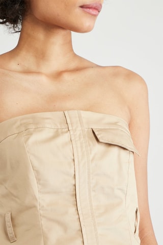Top bustier - Beige