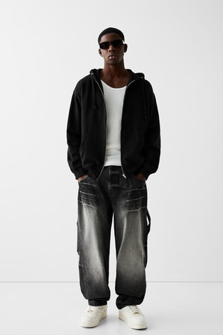 Sweat à capuche - Noir
