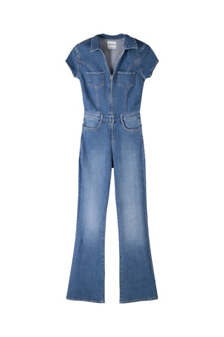 Combinaison en jean - Bleu clair