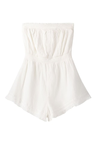 Combishort bustier - Ecru