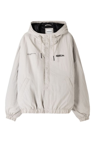 Veste à capuche - Beige