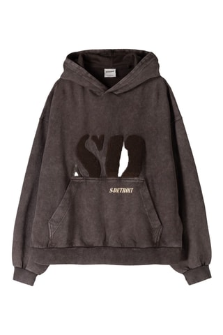 Sweat à capuche - Gris foncé