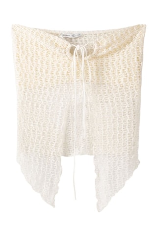 Top bustier - Ecru