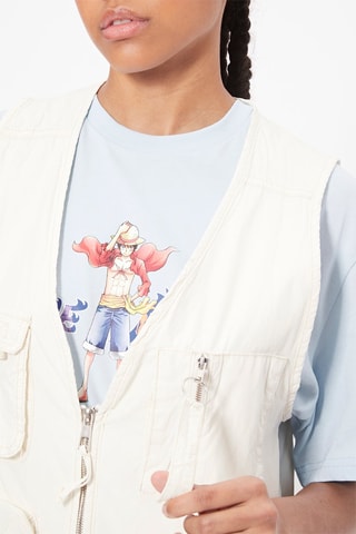 Gilet sans manches - Blanc