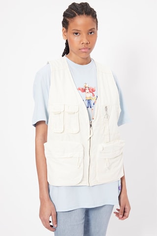 Gilet sans manches - Blanc