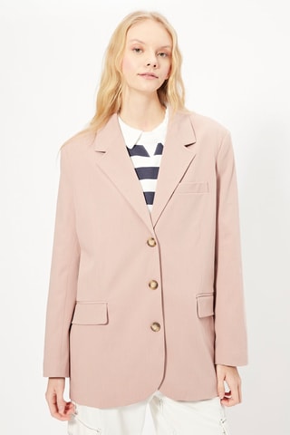 Veste longue Rose