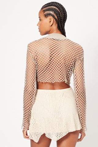 Crop top - Beige
