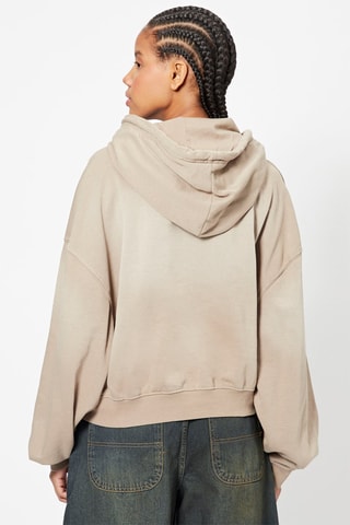 Sweat à capuche - Taupe