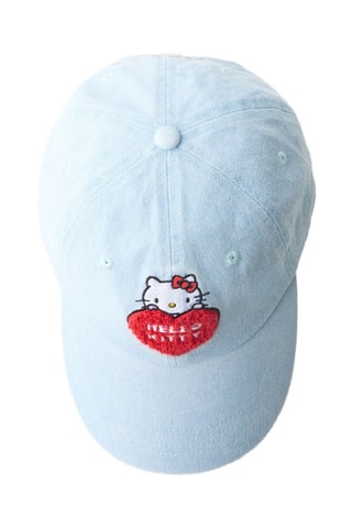 Casquette Hello Kitty - Bleu clair
