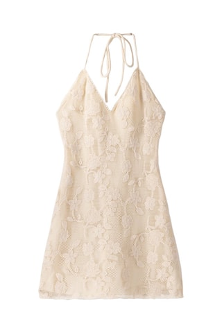 Robe en dentelle - Blanc