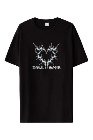 T-shirt regular - Noir