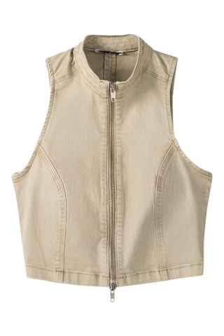 Gilet sans manches - Camel