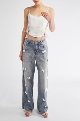 Jean wide legs - Bleu clair