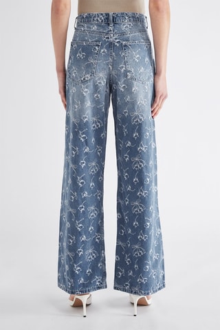 Jean wide legs - Bleu