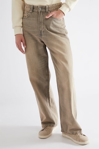 Pantalon wide legs - Beige