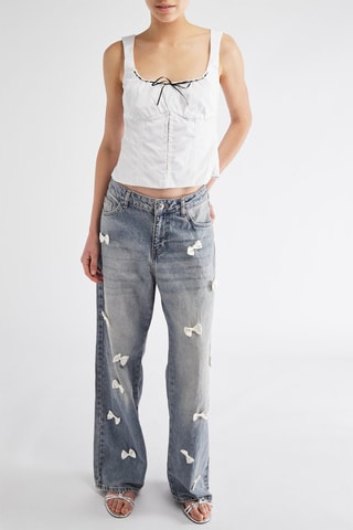 Top sans manches - Blanc