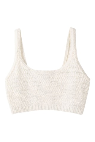 Crop top - Ecru