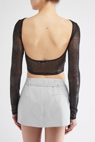 Crop top - Noir