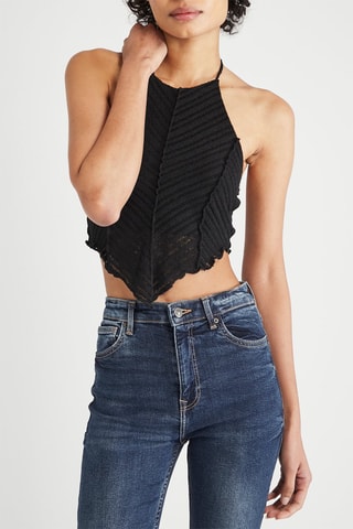 Crop top - Noir