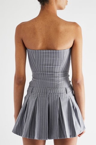 Robe bustier - Gris