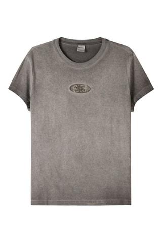T-shirt slim - Gris