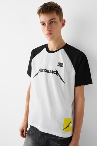 T-shirt Metallica 72 saisons- Blanc