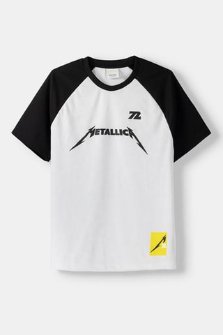 T-shirt Metallica 72 saisons- Blanc