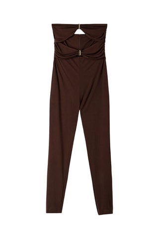 Combinaison bustier - Marron