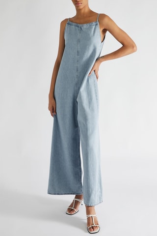 Combinaison en jean - Bleu