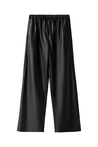 Pantalon wide legs - Noir