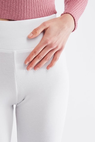 Pantalon flare - Blanc