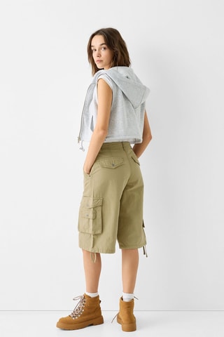 Bermuda oversize - Kaki