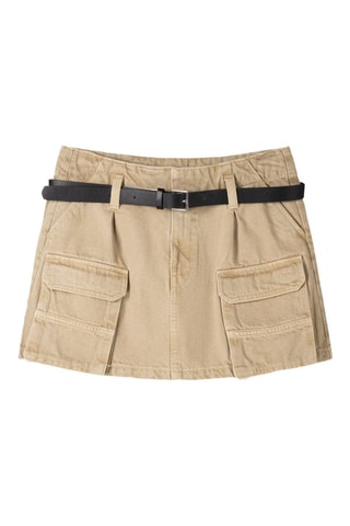 Minijupe - Beige