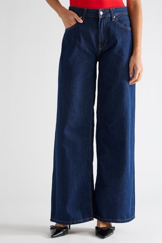 Jean wide legs - Bleu foncé