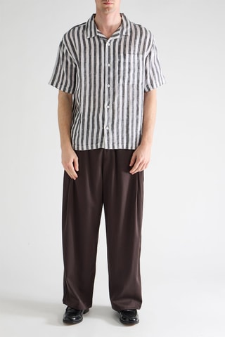 Chemise en lin - Gris